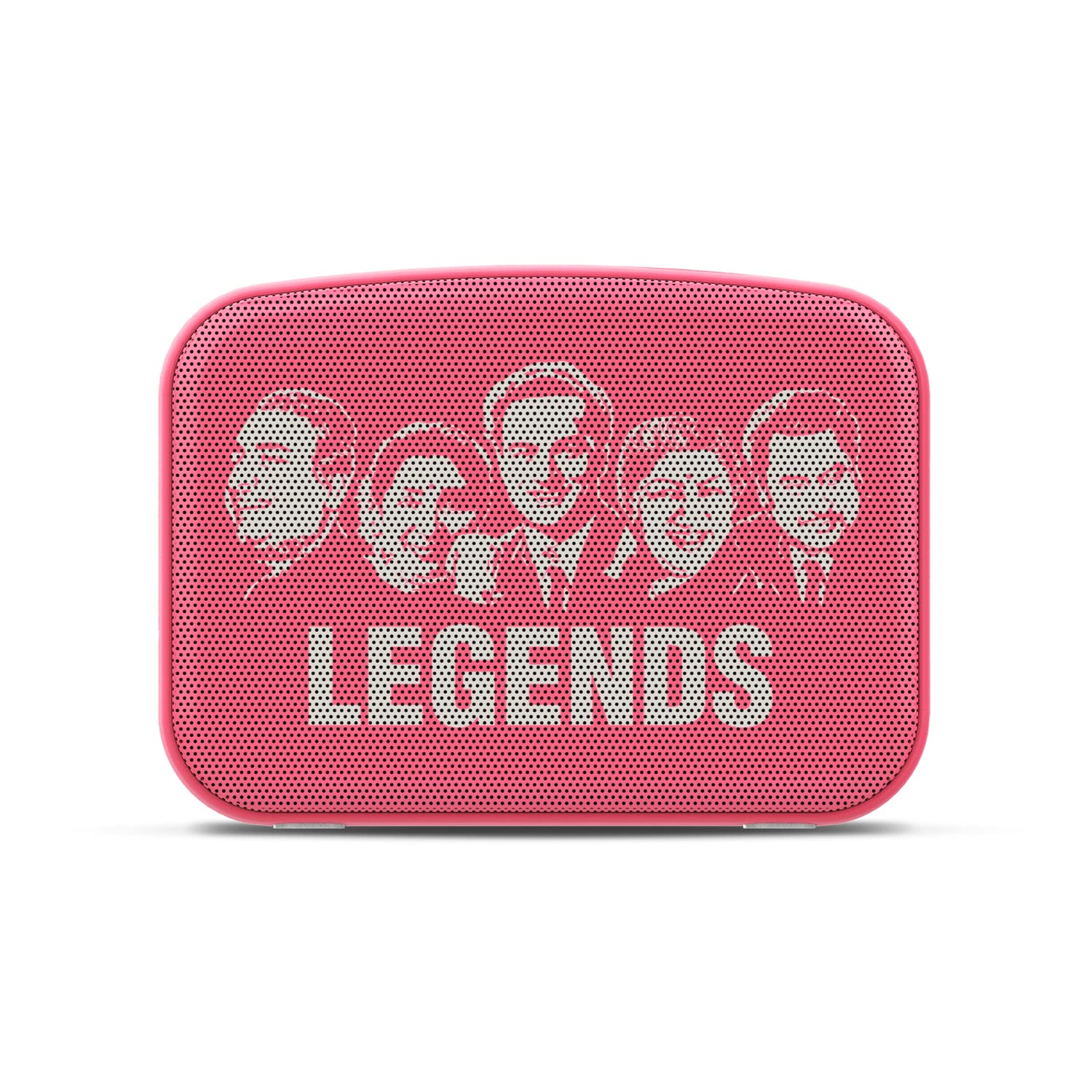 Saregama Carvaan Mini Hindi - Music Player with 401 Pre-Loaded Retro Songs, Bluetooth/FM/AM/AUX, Type-C Charger (Coral Pink) - View 6