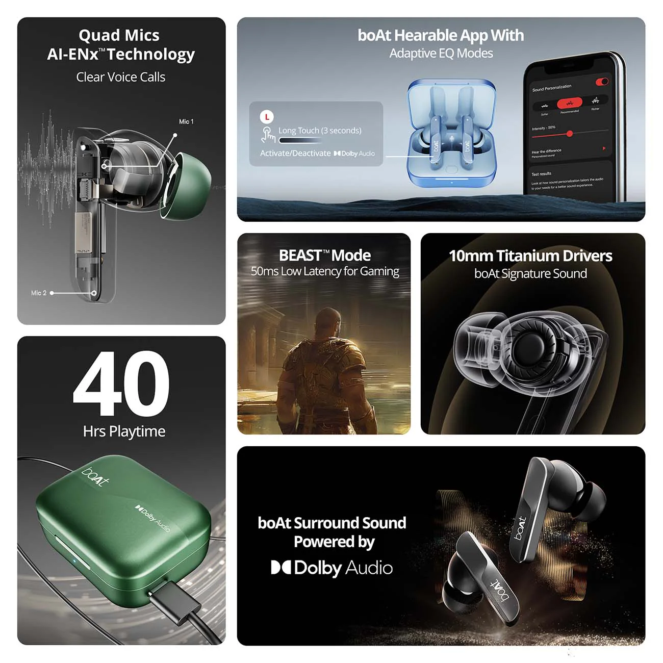 boAt Airdopes 800 - View 5