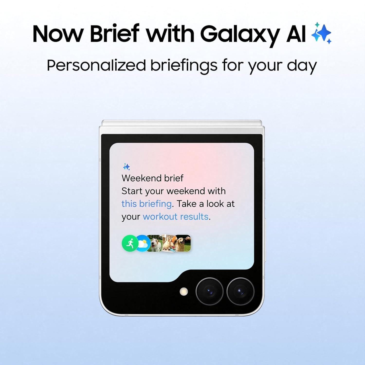 Samsung Galaxy Z Flip7 FE 5G Smartphone with Galaxy AI (Black, 8GB RAM, 128GB Storage), Ultra Sleek Compact Design, 50MP High-Resolution FlexCam, Long-Lasting 4000 mAh Battery, All-New One UI 8 - View 3